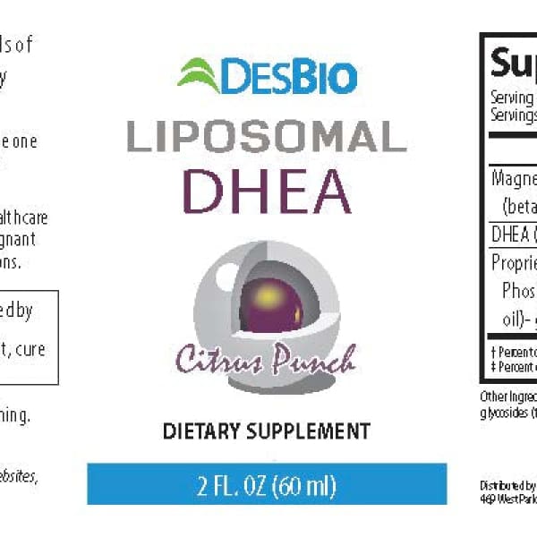 Liposomal DHEA by DesBio - Beauty & Health - Health Care - Health Food - vitamins & supplements
