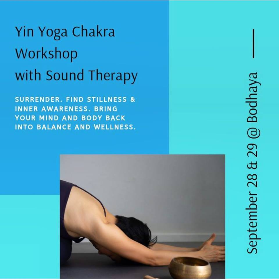 Yin Yoga Chakra Workshop With Sound Therapy