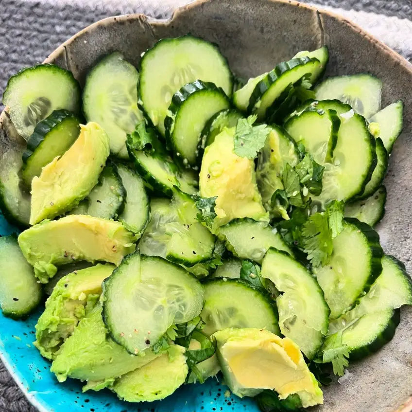 Cucumber and Avocado Salad