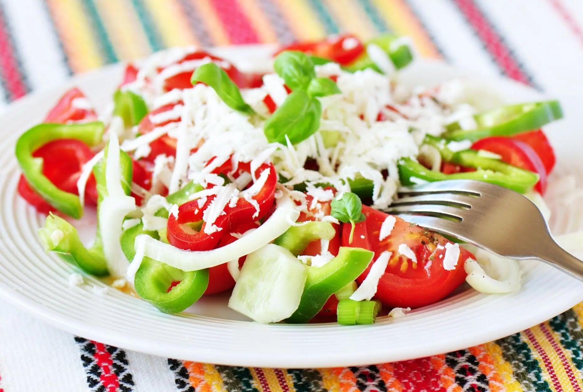 Traditional Bulgarian Salad