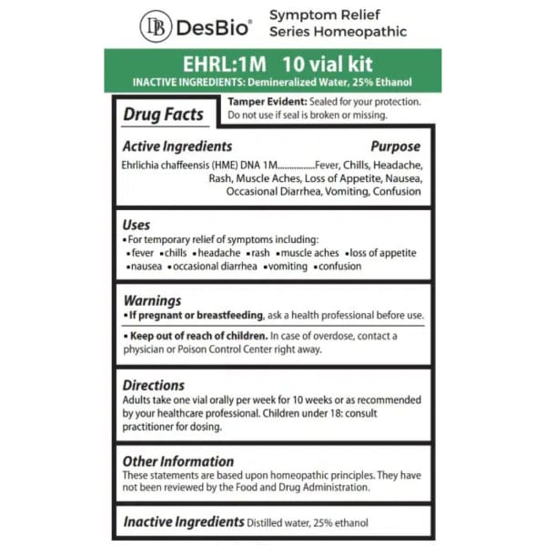 EHRL:1M by DesBio - Beauty & Health - Health Care - Health Food - vitamins & supplements