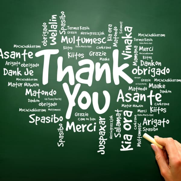 I’m Grateful for your generosity!