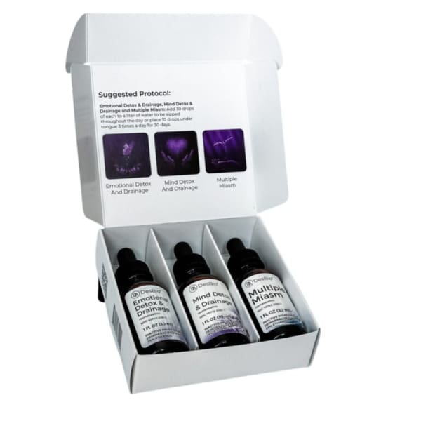 M/E/M Detox and Drainage Kit by DesBio (Mental Emotional Detox Kit) - Beauty & Health - Health Care - Health Food - Vitamins & Supplements