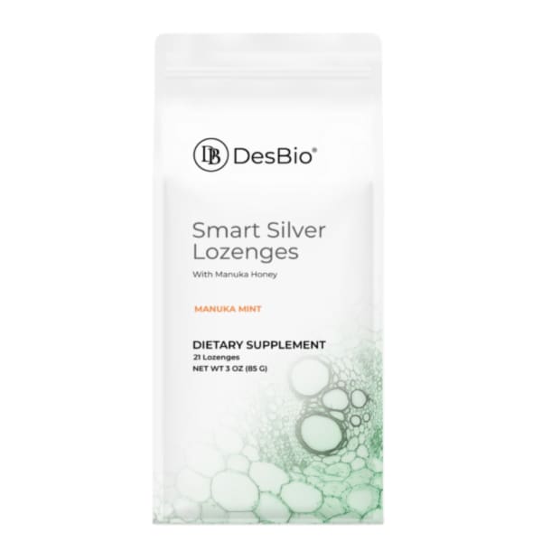 Smart Silver Honey Manuka Lozenges 21 ct by DesBio - Beauty & Health - Health Care - Health Food - vitamins & supplements